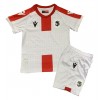 Baby Fußballbekleidung Georgien Heimtrikot EM 2024 Kurzarm (+ kurze hosen)